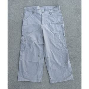 Magellan Capris Size 6 Brown Travel Gear Convertible Hiking Outdoor Camping